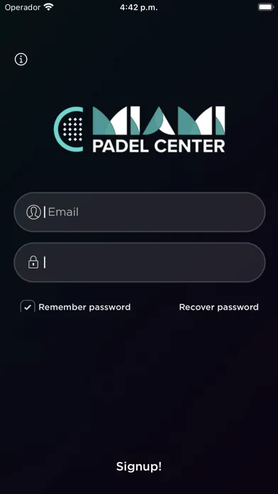 Capturas de tela do Miami Padel Center
