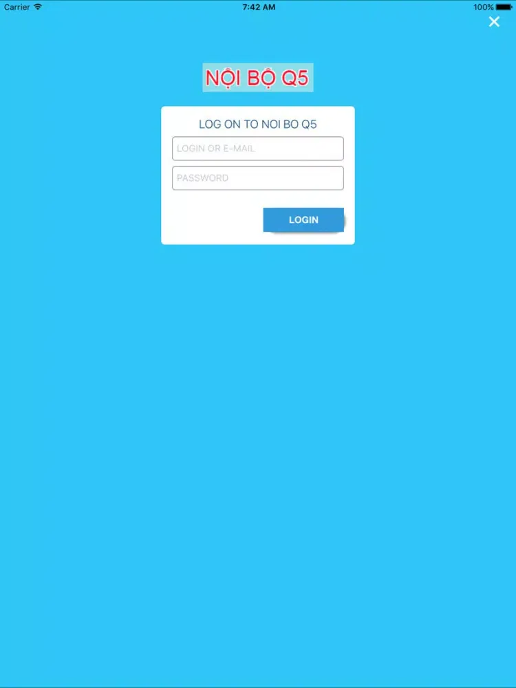 Ảnh chụp màn hình của HCM eGov for iPhone iPad 