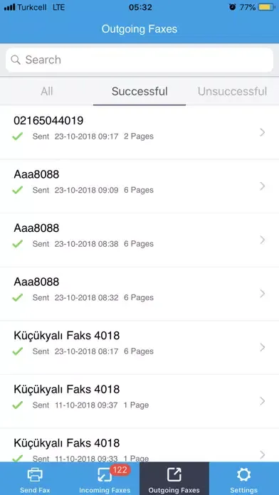 Turkcell Akıllı Faks स्क्रीनशॉट