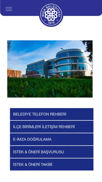 Tangkapan skrin Biga Belediyesi