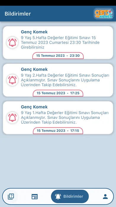 Genç KOMEK سکرین شاٹس