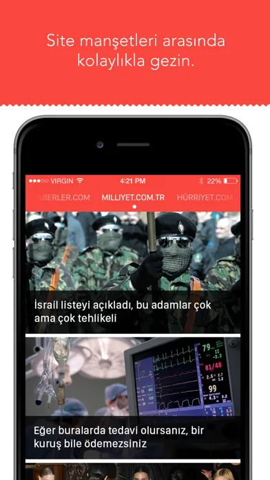 Manşetler應用截圖