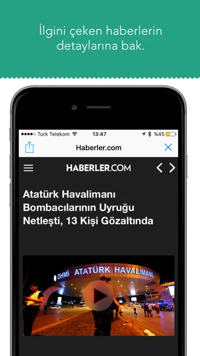 Manşetler應用截圖