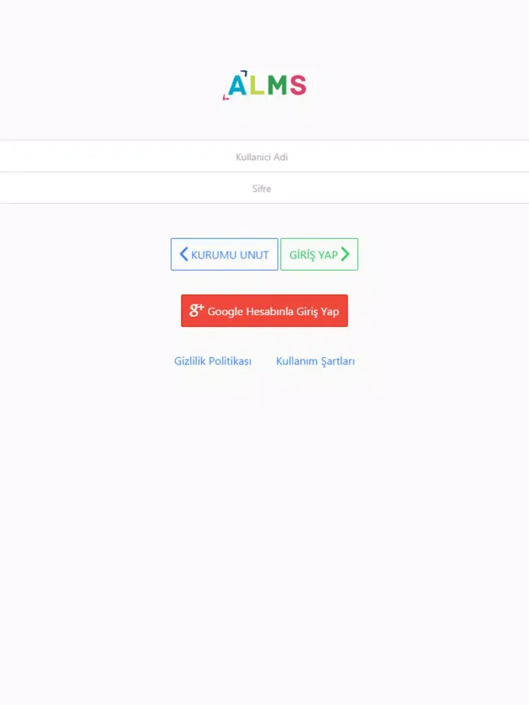 ALMS iPad  Screenshots