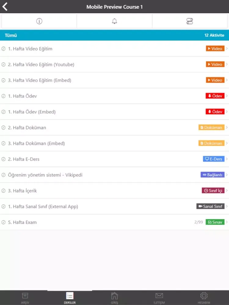 ALMS iPad  Screenshots