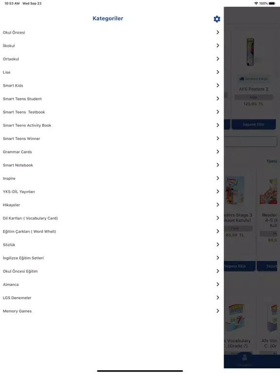 Скриншоты Afs Market iPad 