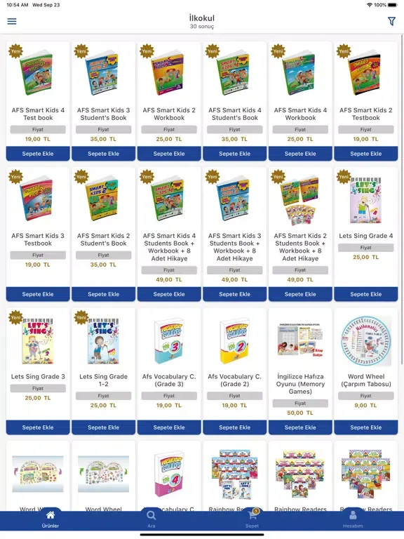 Скриншоты Afs Market iPad 