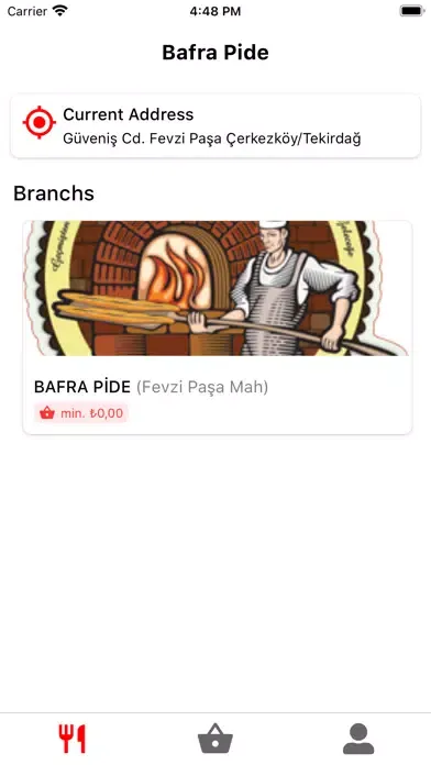 Ảnh chụp màn hình của Çerkezköy Bafra Pide
