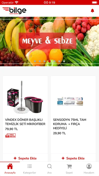 Скриншоты Bilgemar - Online Market