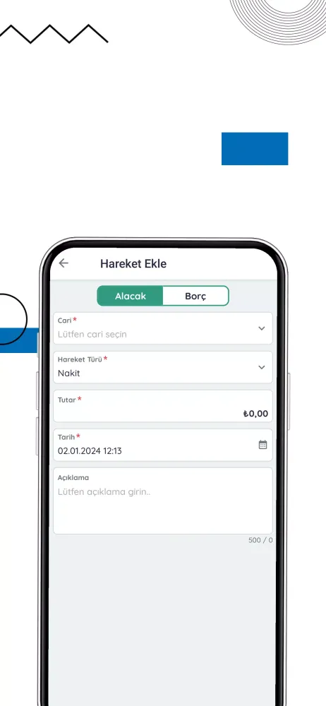 ภาพหน้าจอของ AKINSOFT CariTakip