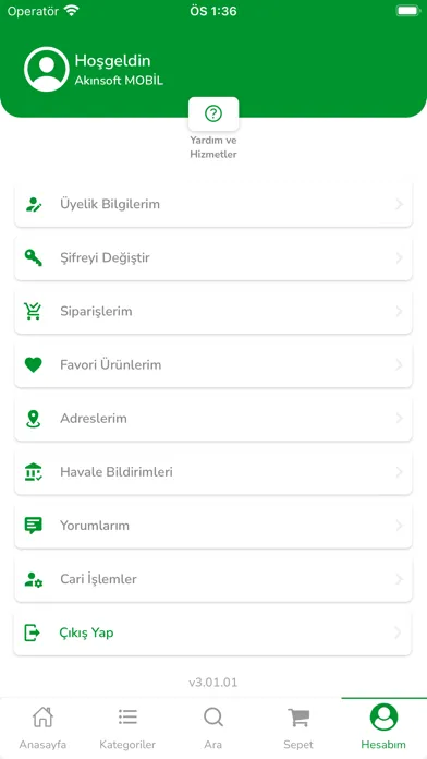 Cengiz Bey Süt Ürünleri سکرین شاٹس