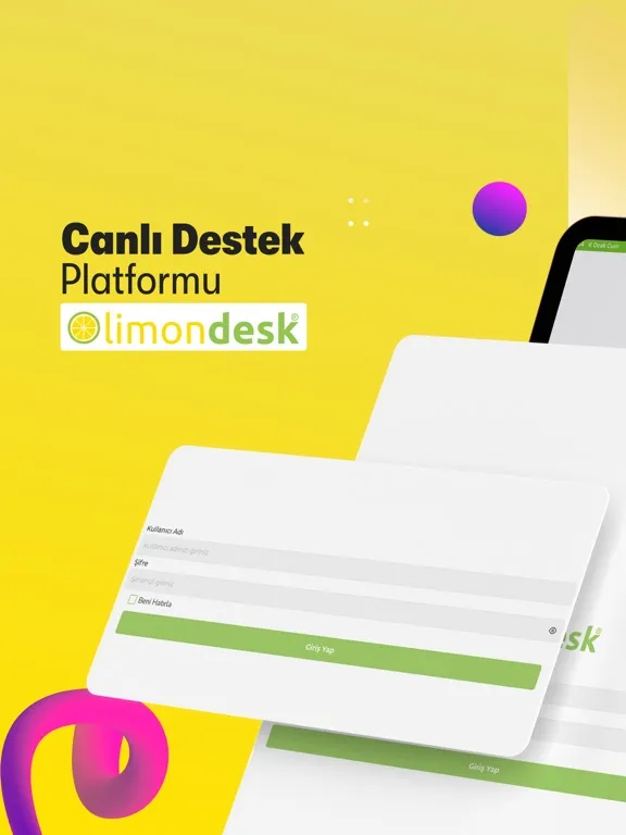 Screenshot di LimonDesk iPad 