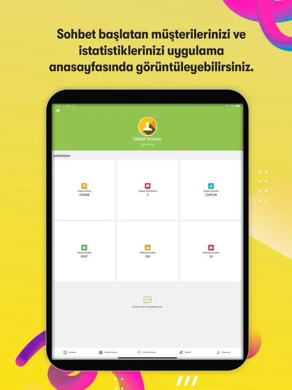 Screenshot di LimonDesk iPad 