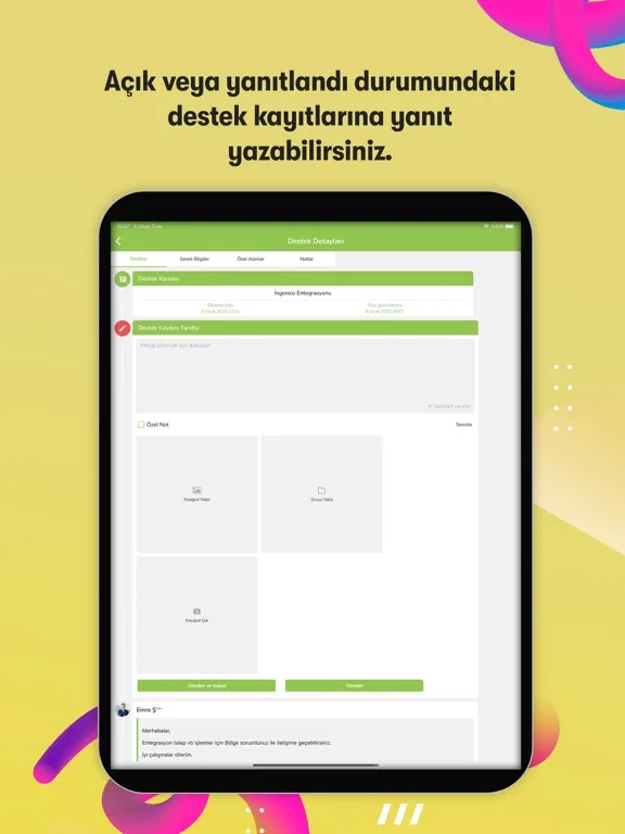 Screenshot di LimonDesk iPad 