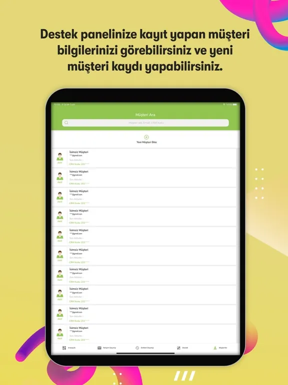 Screenshot di LimonDesk iPad 
