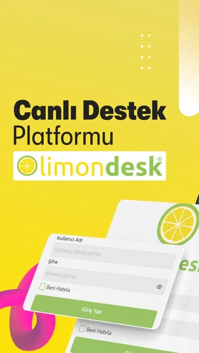 Screenshot di LimonDesk