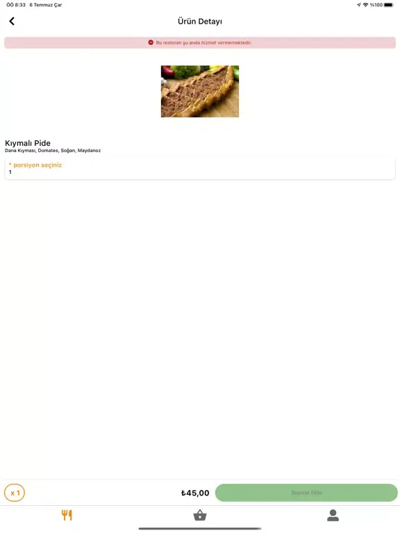 Özalp Pide iPad  স্ক্রিনশট