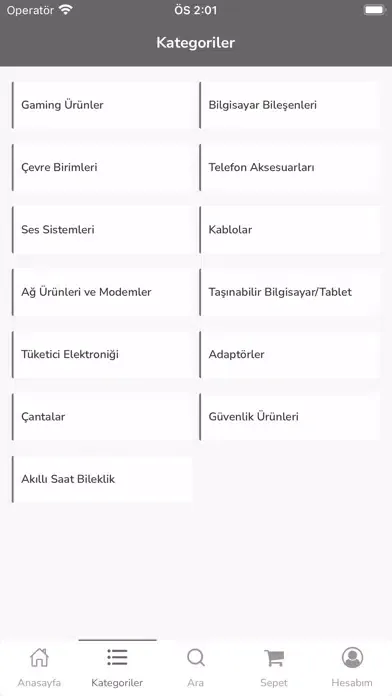 Tangkapan layar Taha Elektronik