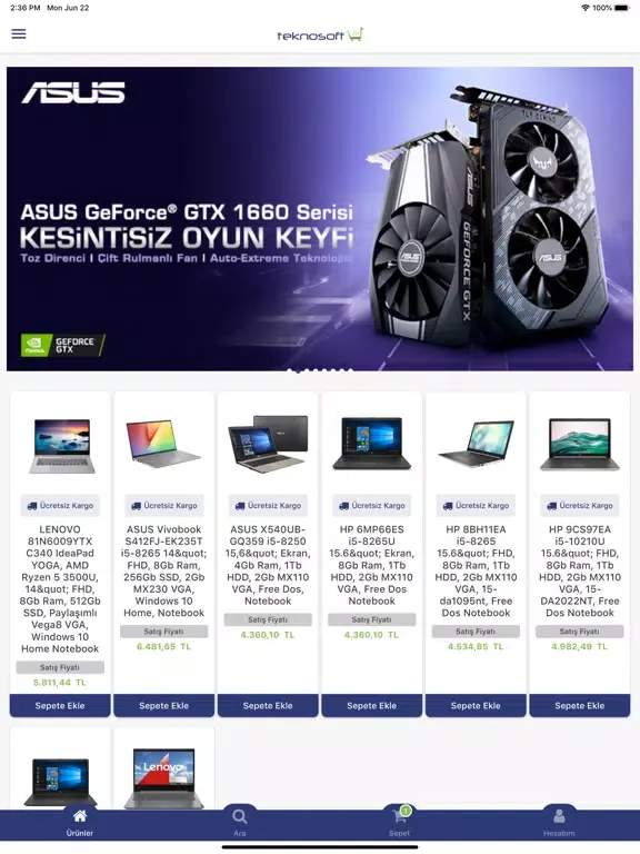 Teknosoft Store iPad Screenshots