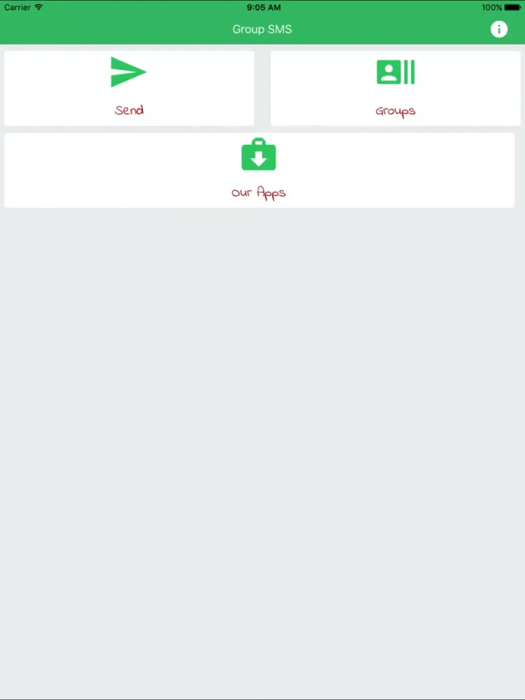 Group Msg Pro iPad  Screenshots