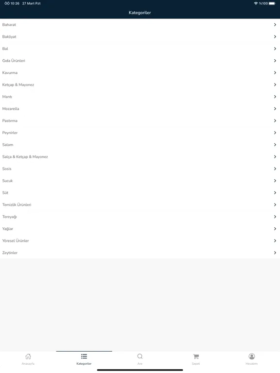 Tuna Gıda iPad 应用截图