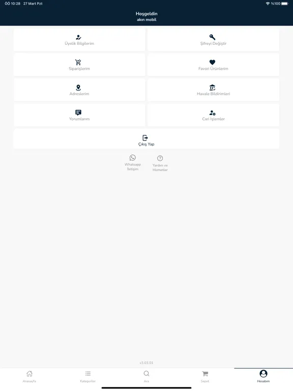 Tuna Gıda iPad 应用截图