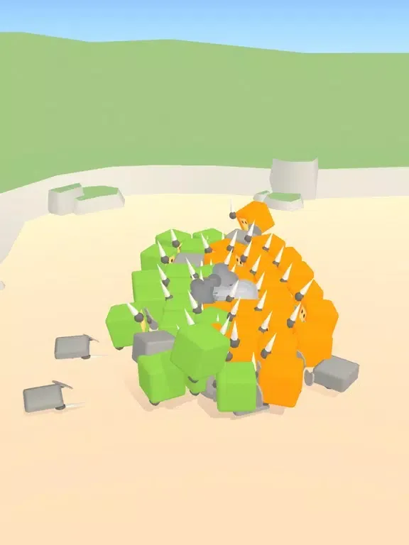 Ảnh chụp màn hình của Cube Wars 3D iPad 