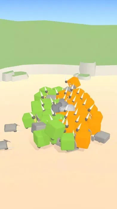 Ảnh chụp màn hình của Cube Wars 3D