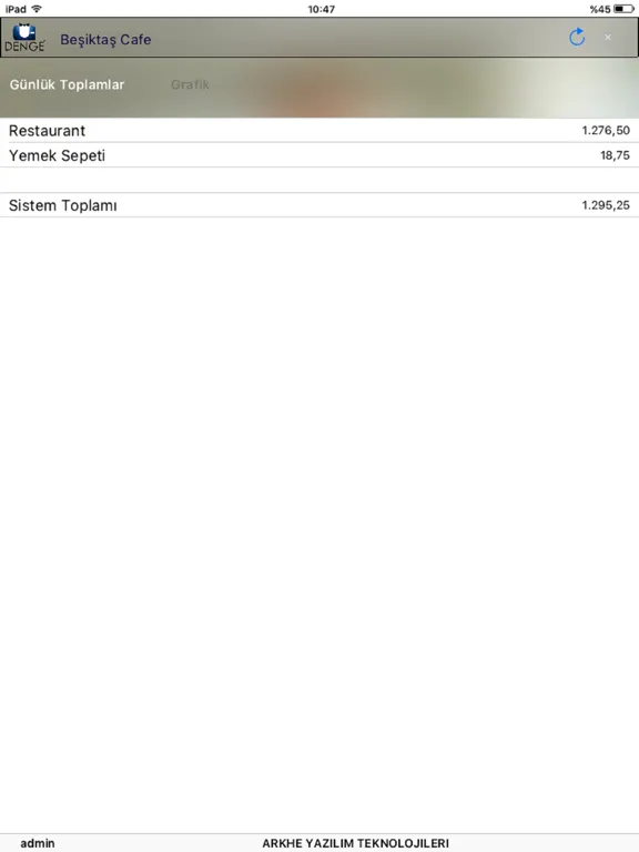 Denge Mobil Rapor iPad 应用截图