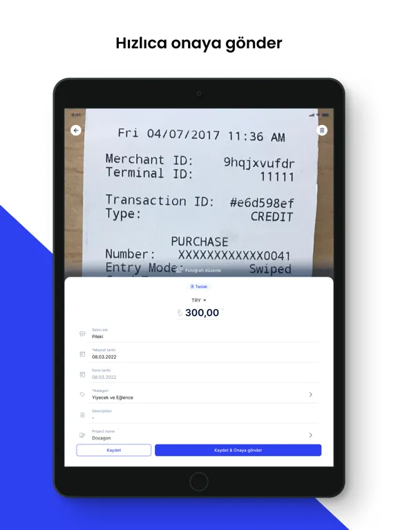 Plena Masraf iPad  Ekran Görüntüleri