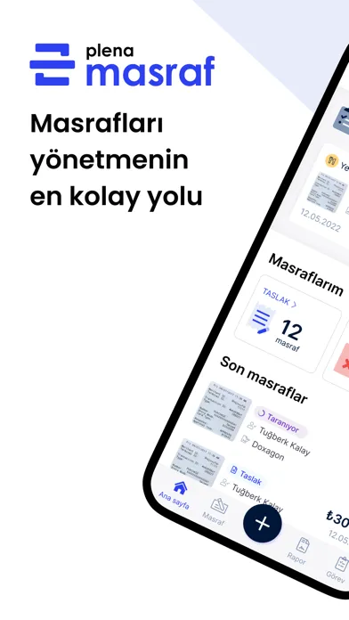 Plena Masraf Ekran Görüntüleri