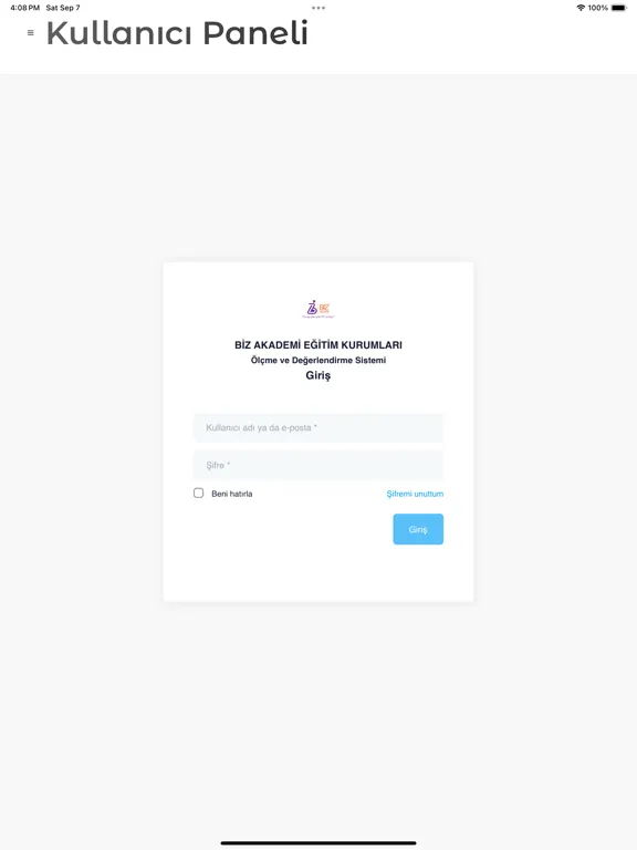 Biz Akademi iPad  Screenshots