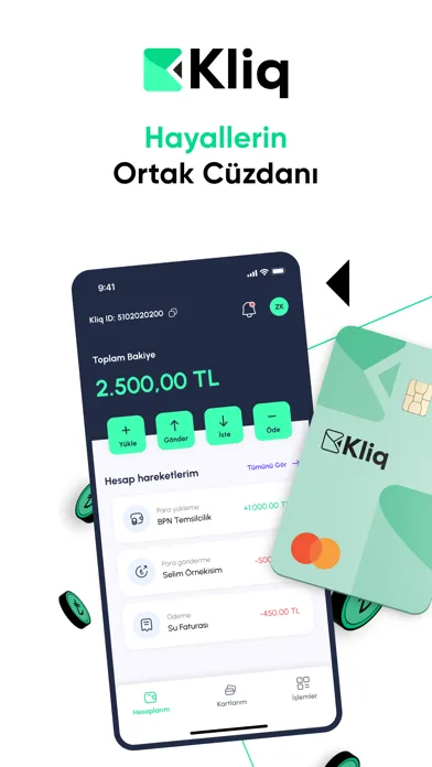 Скриншоты Kliq App