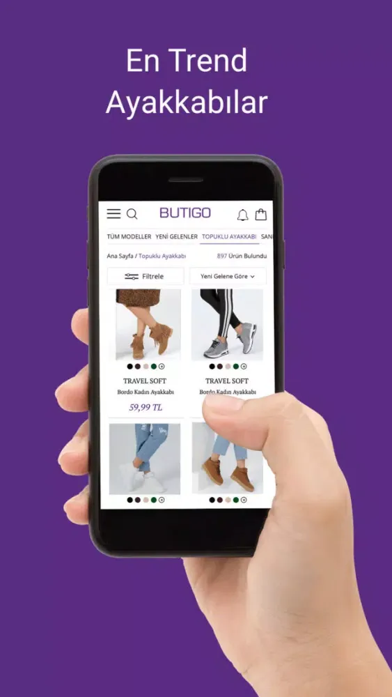 Butigo – Ayakkabı & Moda应用截图