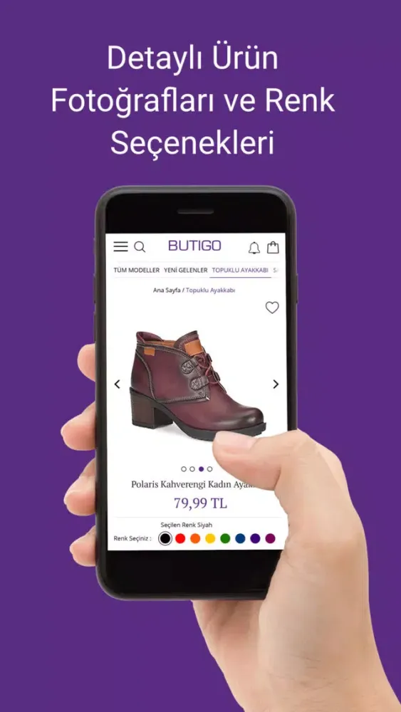 Butigo – Ayakkabı & Moda应用截图