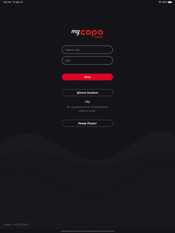 My Copa Teknik iPad  स्क्रीनशॉट