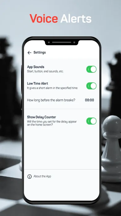 Modern Chess Clock Screenshots