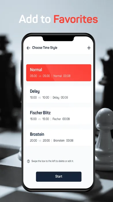 Modern Chess Clock Screenshots