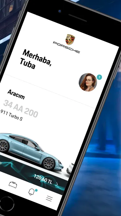 Ảnh chụp màn hình của Porsche Türkiye