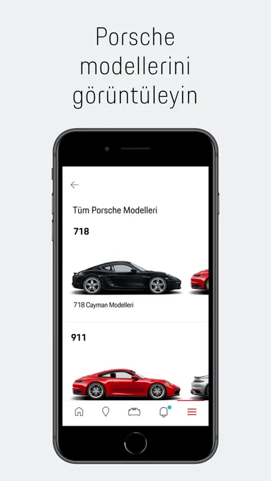 Ảnh chụp màn hình của Porsche Türkiye