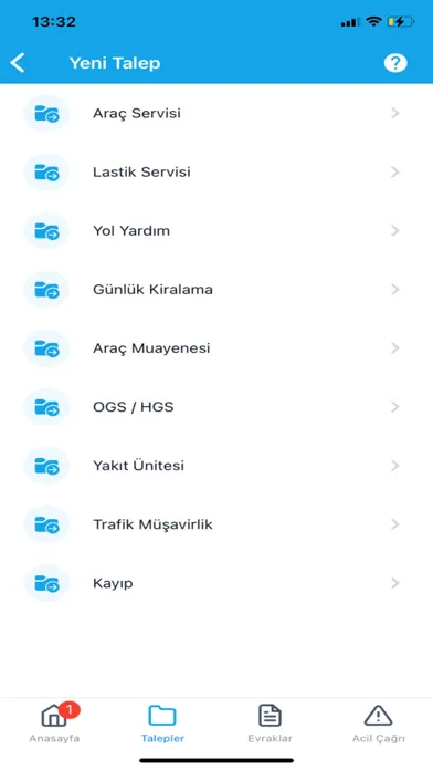 D-One Filo Yönetimi Screenshots