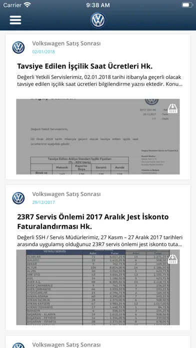 Screenshot di VW SSH