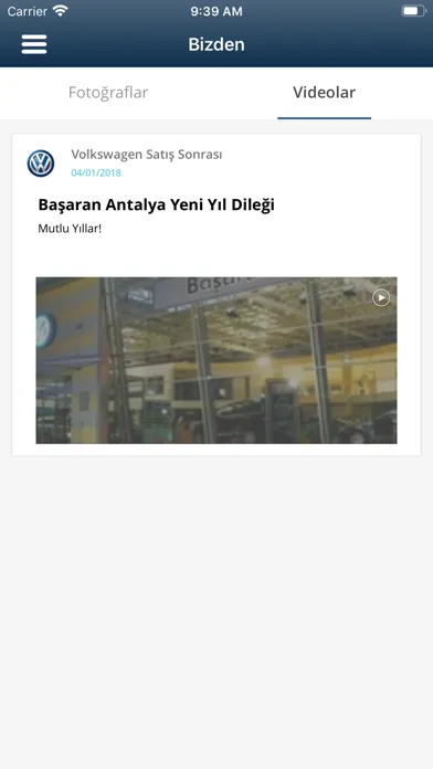 Screenshot di VW SSH