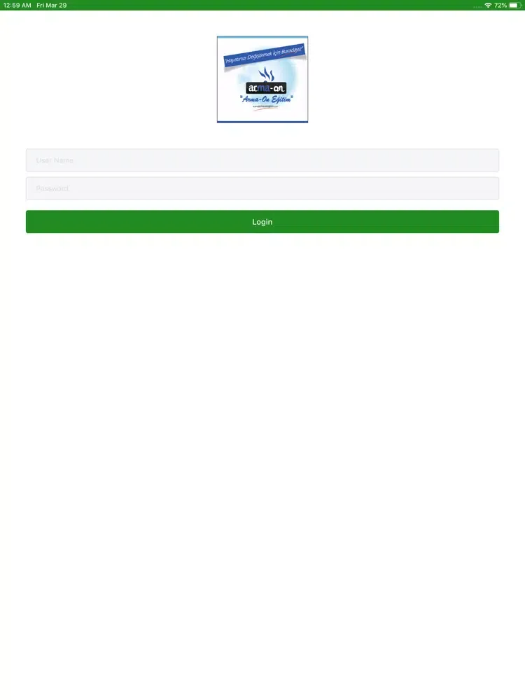 Arma-On Eğitim Kurumları iPad 应用截图
