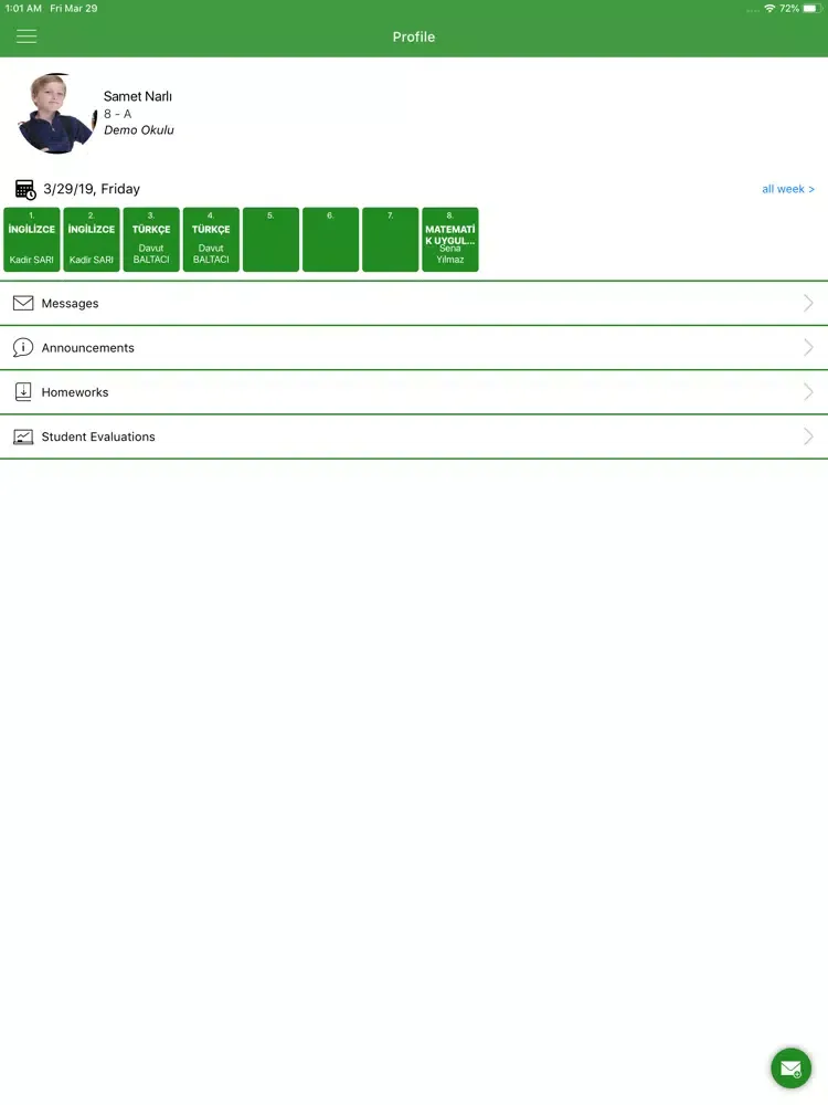 Arma-On Eğitim Kurumları iPad 应用截图