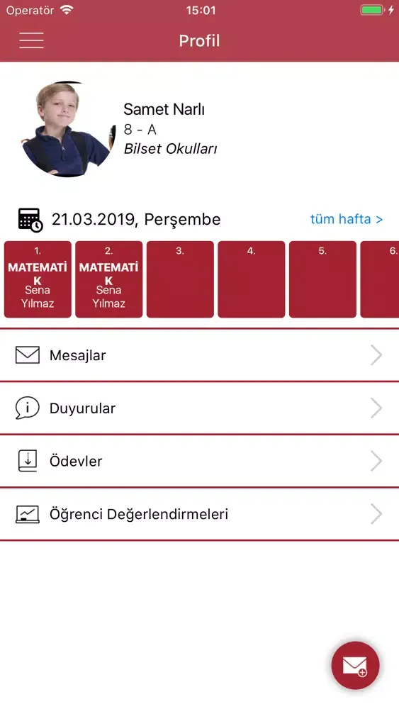 Capturas de tela do Bilset Okulları