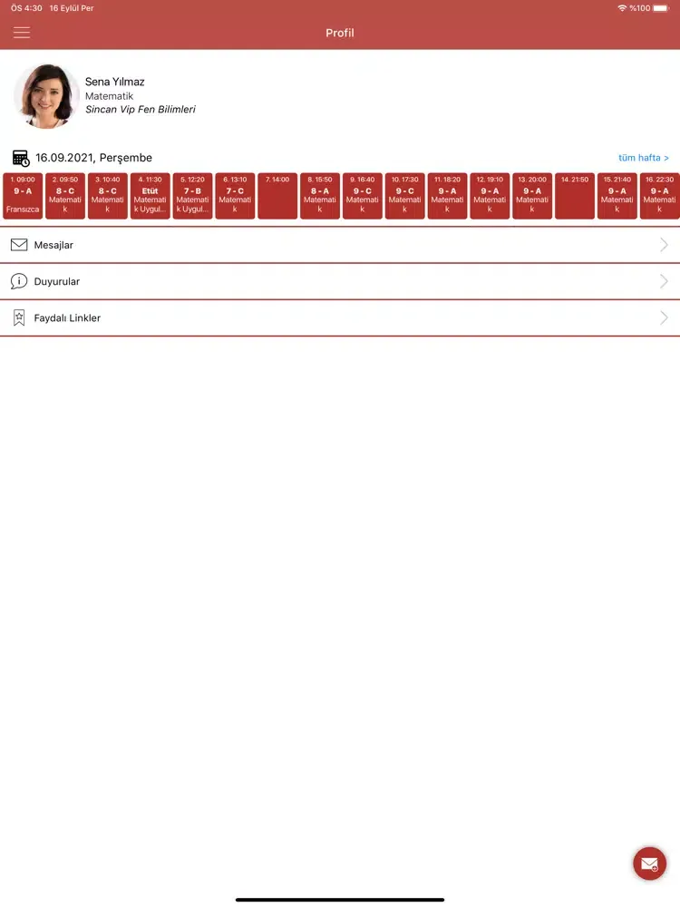 Sincan Vip Fen Bilimleri iPad 应用截图