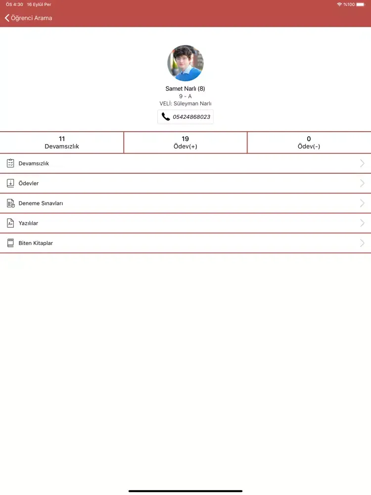 Sincan Vip Fen Bilimleri iPad 应用截图