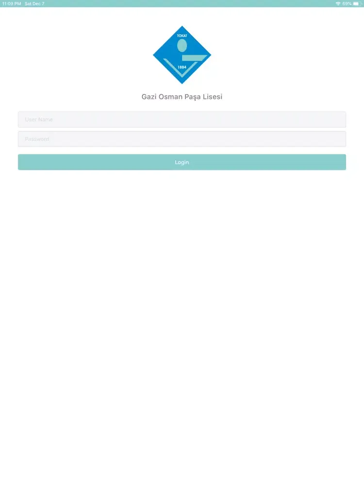 Gazi Osman Paşa Lisesi iPad 应用截图