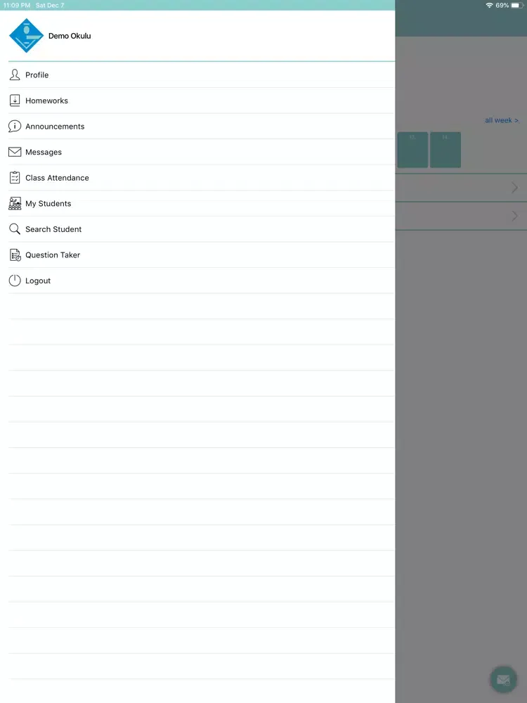 Gazi Osman Paşa Lisesi iPad 应用截图